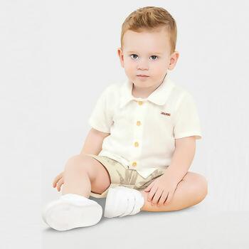 Conjunto Infantil Masculino Camisa 1 ao 3 Coloritta | 70055      VE2023