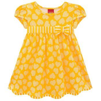 Vestido Infantil Corações  4 ao 8  Kyly   |   112543