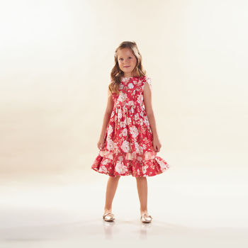 Vestido estampado Tule  1ao 4   Kiki Xodo  |  2100097