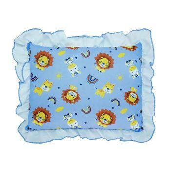 Travesseiro Estampado Babado Leãozinho 28x35  Incomfral/ Bublim Petit | 78034L