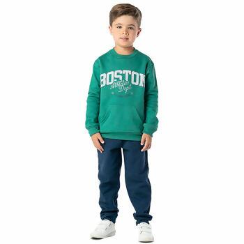 Conjunto Infantil Masculino  Boston   4 a 8   Vrasalon    |   375572