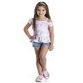Blusa Tie Dye 4a8 Detalhe Ombro Rechsul | 7431