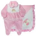 Saída De Maternidade Plush Feminina Rosto de Boneca RN-P Bloomy