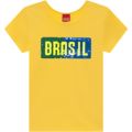 Blusa Brasil Paetê Dupla Face 10 a 16 Kyly | K111904J