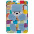 Kit Fofurinha Touca+Luva+Meia  LISO  AZUL   Duck Meias   | 4085