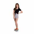 8124 Blusa Canelada com Drapeado 10 ao 16 Rechsul