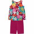 Conjunto Infantil  Feminino  Fundo do Mar    4 ao 8    Kyly    |    112028